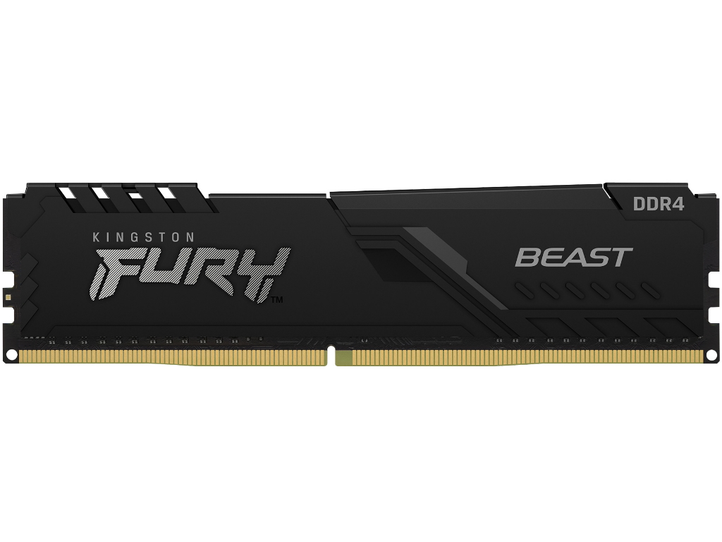 KINGSTON DRAM 16GB 3200MHz DDR4 CL16 DIMM FURY Beast crna EAN: 740617319859-3